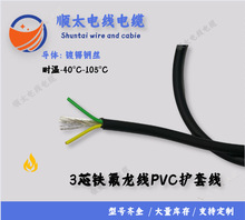 廠家直銷美標多芯鐵氟龍PVC護套線10~32AWG鍍錫銅絲按需選購