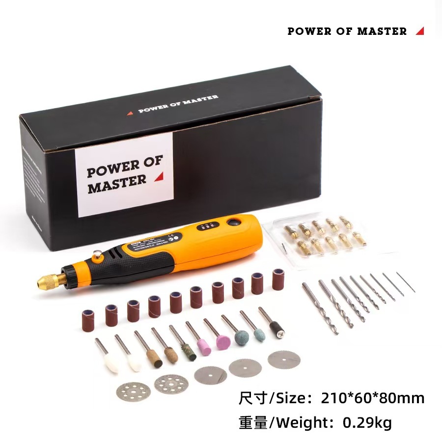 Caja de cartón de 46 piezas