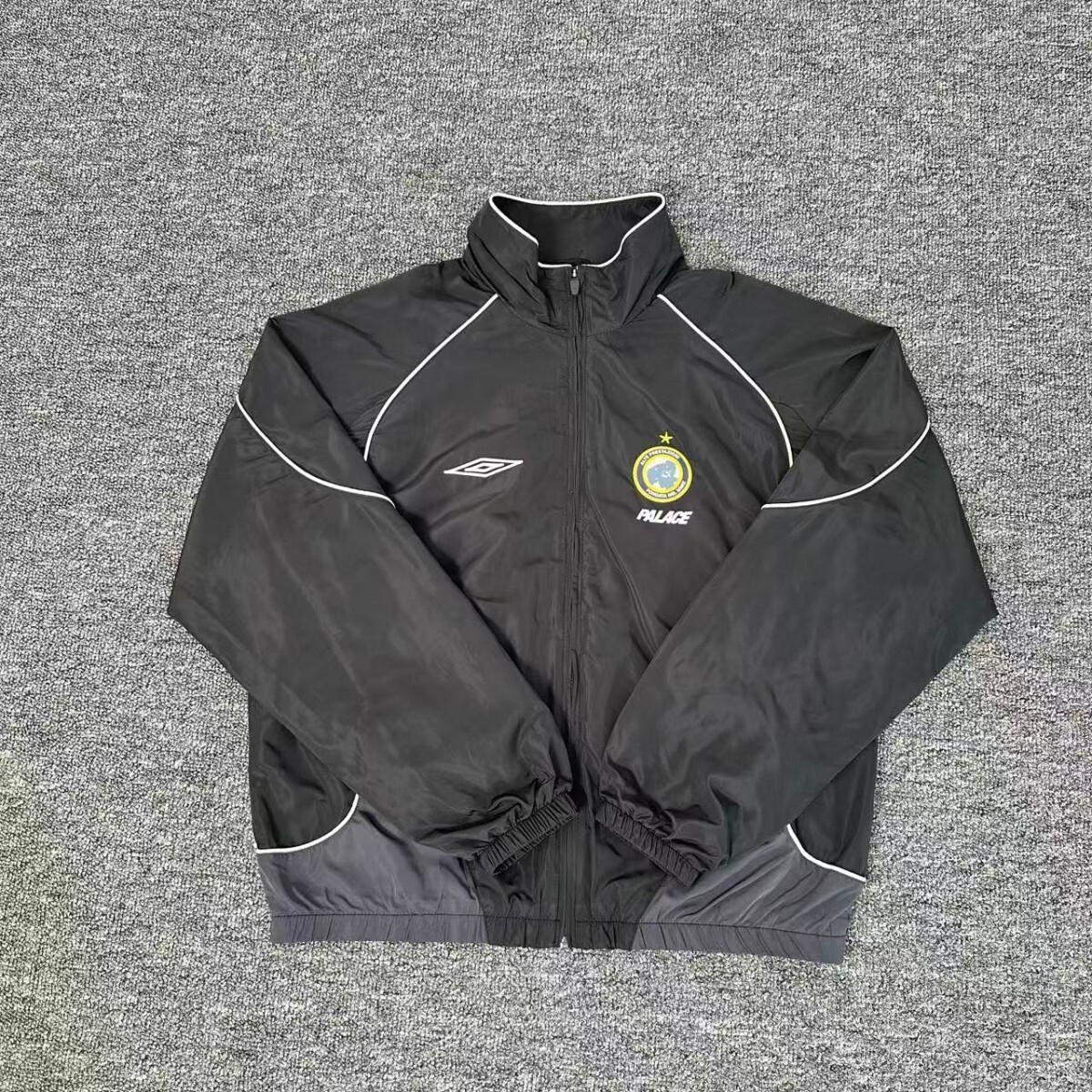 Corteiz marca de moda estadounidense Alcatraz con cremallera sudadera con capucha suelta traje de calle con estampado de letras suéter hombres