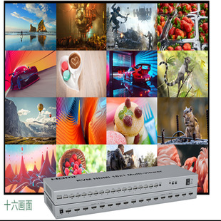 HDMI KVM 16���ГQ��������������X���C���������b��֧��4K����