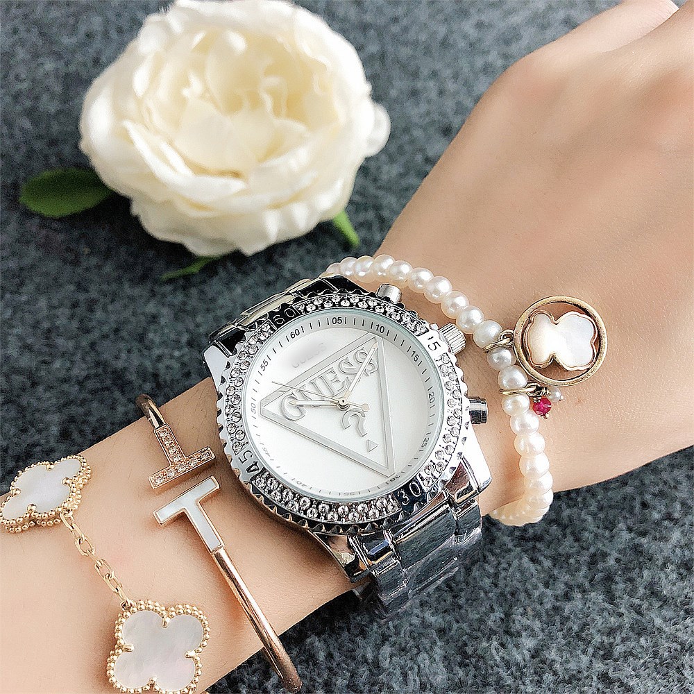 Sports Leisure Watch micro-business agent to join Women's Watch pointer display fashion ladies watch trend Rhinestone