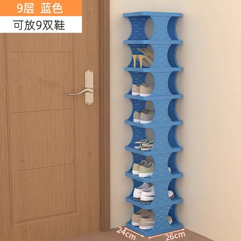多层鞋柜夹缝宿舍组合省空间收纳神器小窄入门鞋架子家用门口简易|undefined
