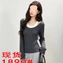 不规则修身显瘦秋冬毛衣