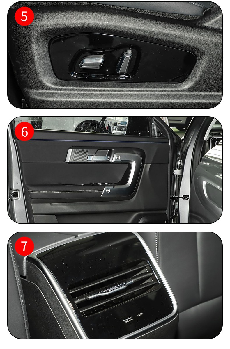 20-25 Chery Tiggo 7 Screen Center Console Gear Interior Car Stickers Modified Paint Accessories Tpu Protective Film