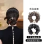 碎花高弹力珍珠小肠发绳