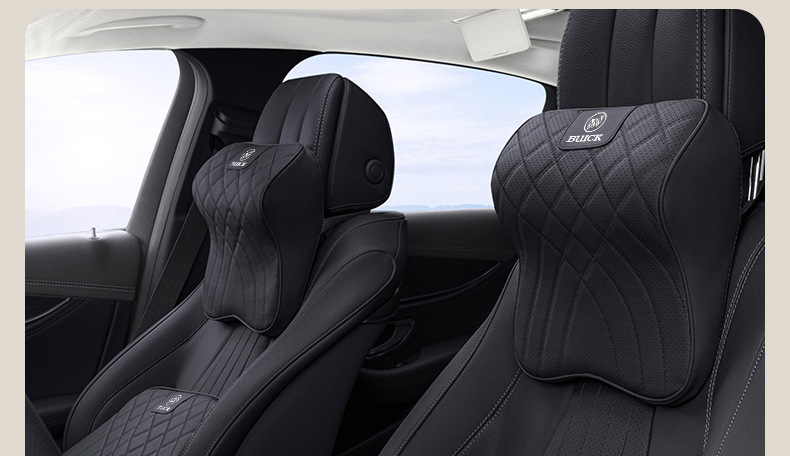 Suitable for Buick Car Headrest Gl8 Regal Regal Envision Plus Lumbar Cushion Neck Pillow Car Interior Supplies