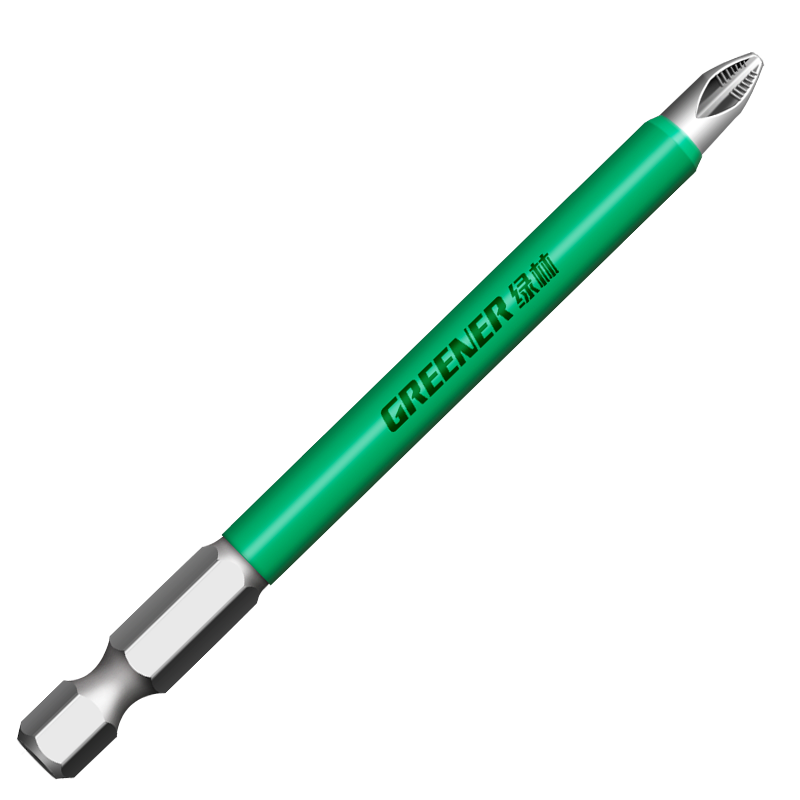 녹색 숲 배치 헤드 미끄럼 방지 크로스 강한 자기 전기 드라이버 슈퍼 세트 높은 경도 육각형 바람 배치 헤드 BEIQIN