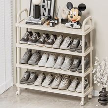 鞋架简易架子铁艺多层门口宿舍室内小型鞋柜家用出租屋窄款收纳