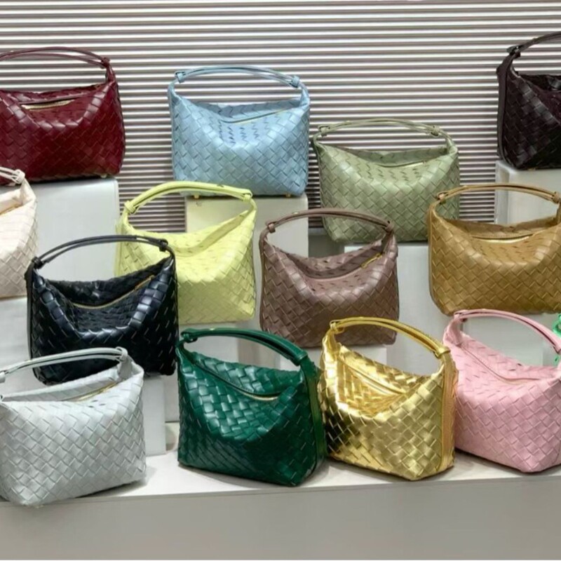 Stylish Fashionable All-match Woven Bag Spring and Summer New Arrival Retro Handbag Fashionable Trendy Underarm Bag High-end Women's Bag