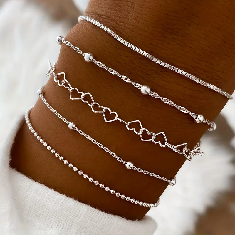Модный набор, медная bracelet