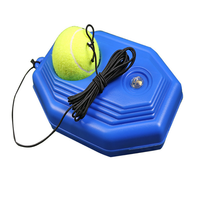 라인 테니스가있는 팔각형 테니스 트레이너베이스