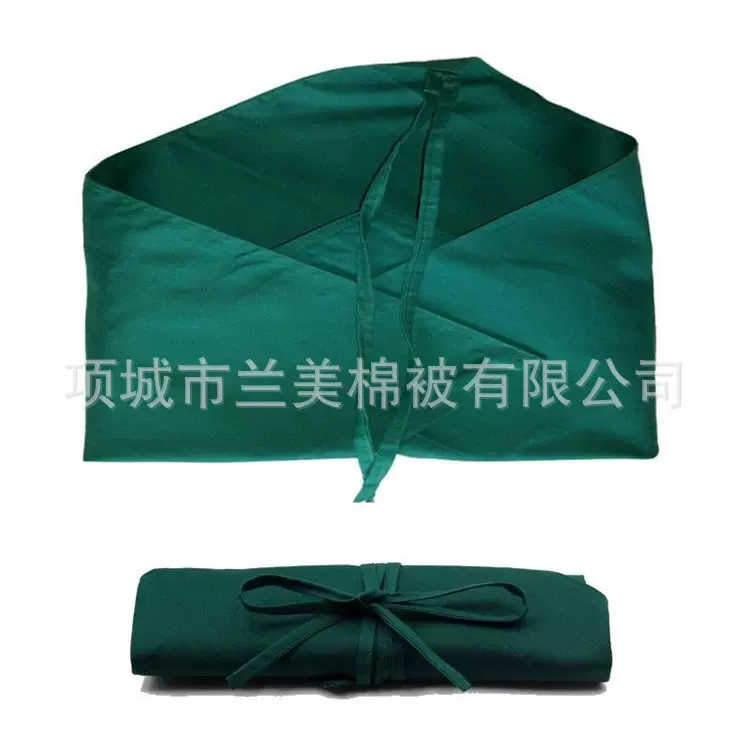 治疗巾双层包布大单剖腹单脚套胶单剖腹单口腔包布孔巾洞巾批发