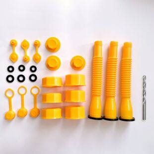 Hex nut threaded pipe gasoline diesel fuel tank matching inverted oil pipe plastic Iron oil barrel accessories diversion pipe