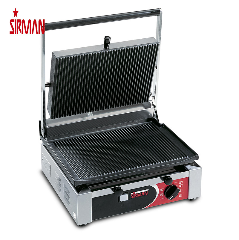 意大利sirman/舒文CORTR帕帕尼机三明治坑纹电烤炉sirman三明治机