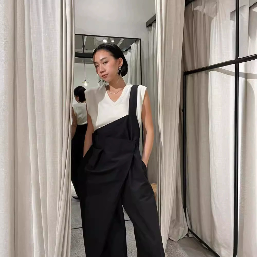 Сухие журавли весна и лето новый японский повседневный повседневный стиль нерегулярный ремень повседневные брюки легкие дышащие брюки женские