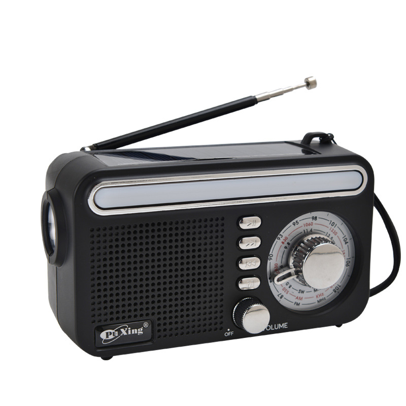 Transfronteriza mano de emergencia solar multibanda radio FM AMSW inalámbrica tarjeta Bluetooth MP3 reproductor
