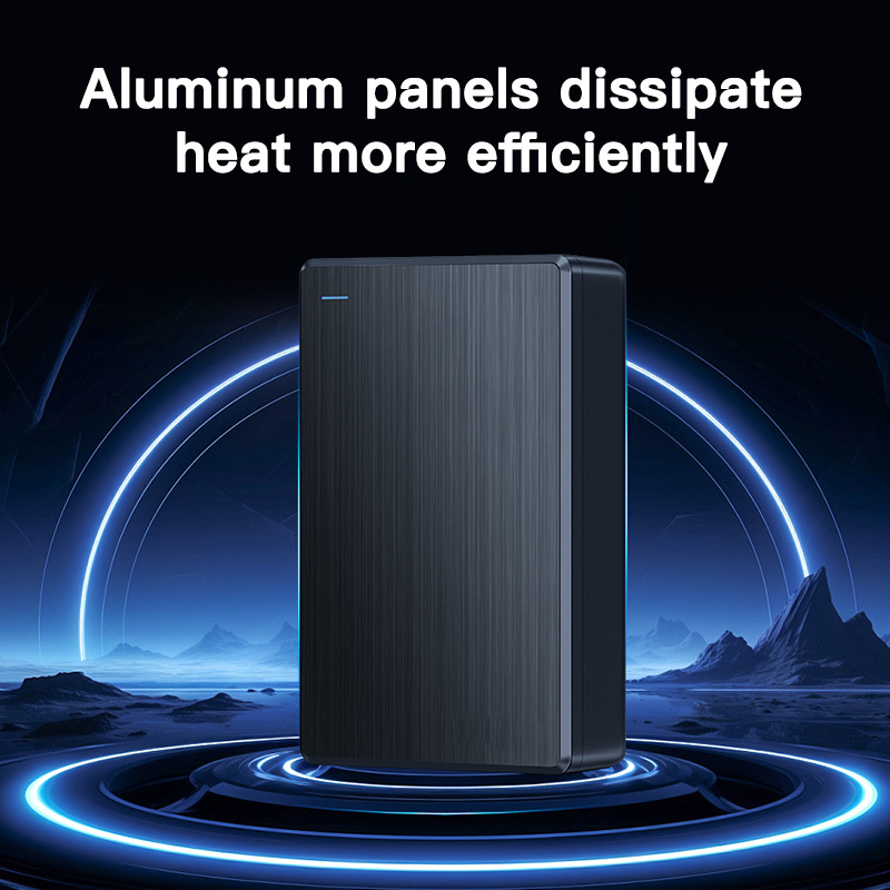 Customized 2.5inch Mobile Hard Drives 500G1Tb2Tbusb3.0 Factory Dual-Bay Portable 2024 New Model