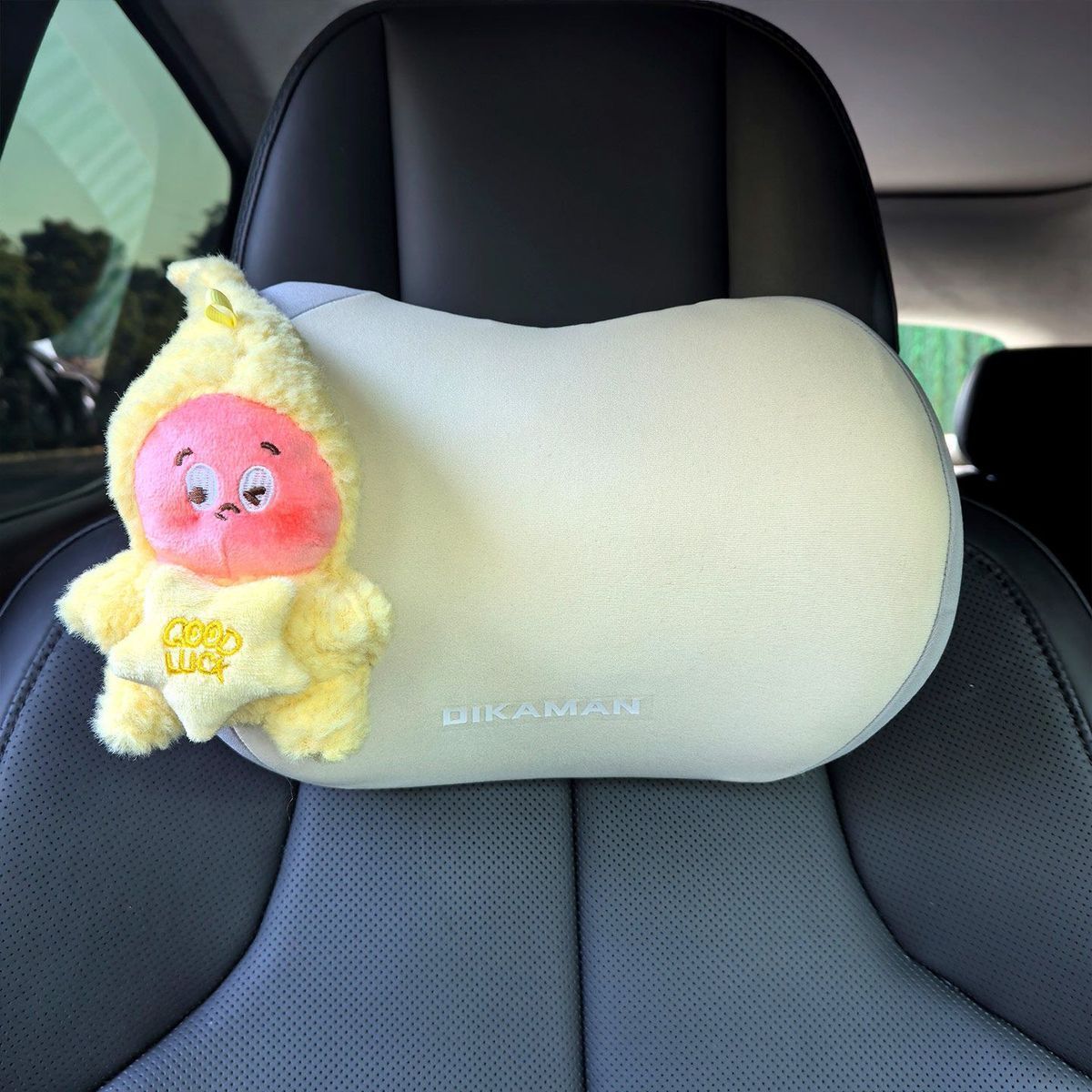 2026 New Model Car Headrest Memory Foam Car Seat Neck Pillow Cute Car Neck Support Pillow