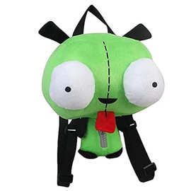 卡通外星入侵者Invader.Zim 吉尔狗儿童背包动漫书包包玩具