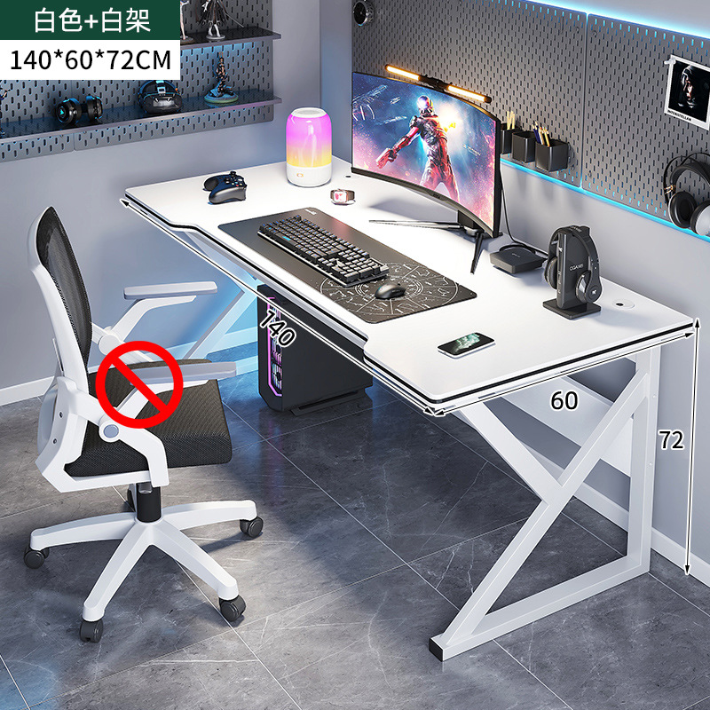Mesa de deportes electrónicos dormitorio popular en línea mesa y silla combinación de dormitorio pequeño hogar escritorio de computadora de escritorio estudio de estudiantes