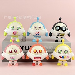 包郵便の卵の子のパーティーの手はかわいい萌えのゲームのブラインドの箱を郵送します。