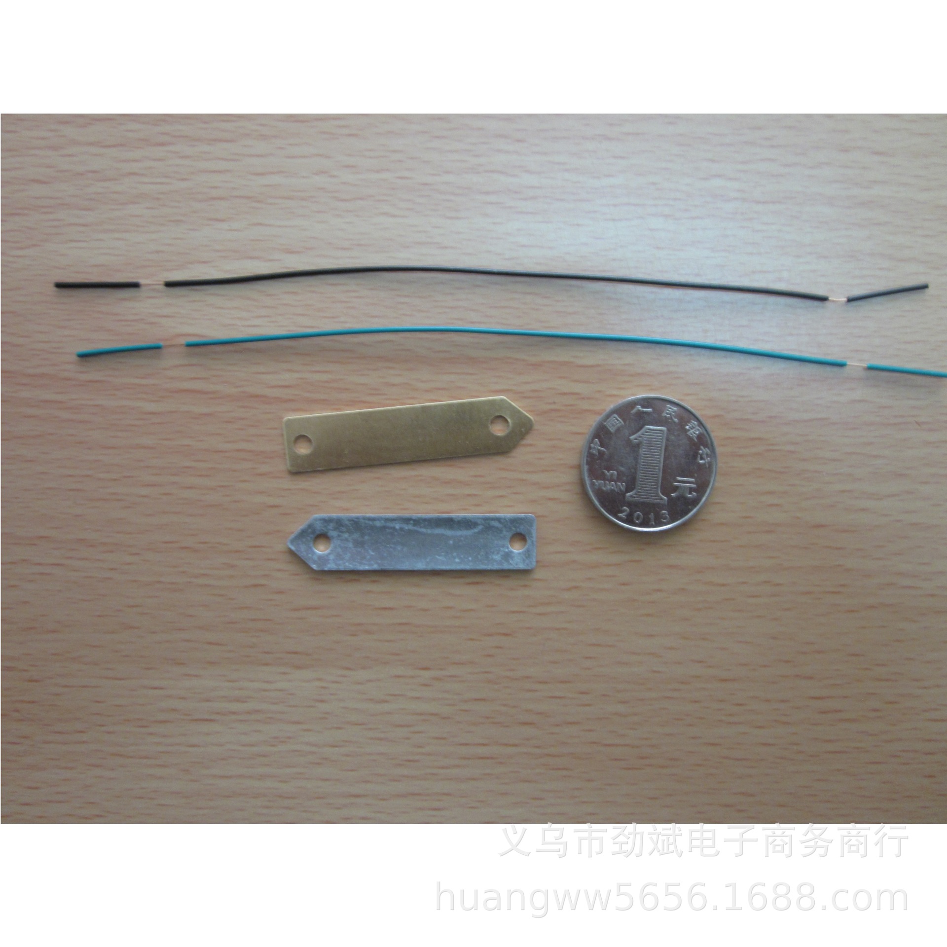 水果发电土豆发电科教配件DIY科学小实验导线正负极铜片+锌片