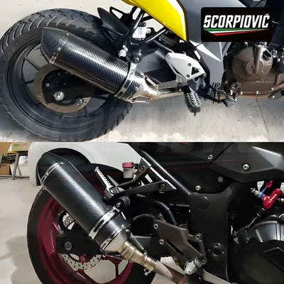 Exhaust pipe: Fiber Exhaust Pipe Modification