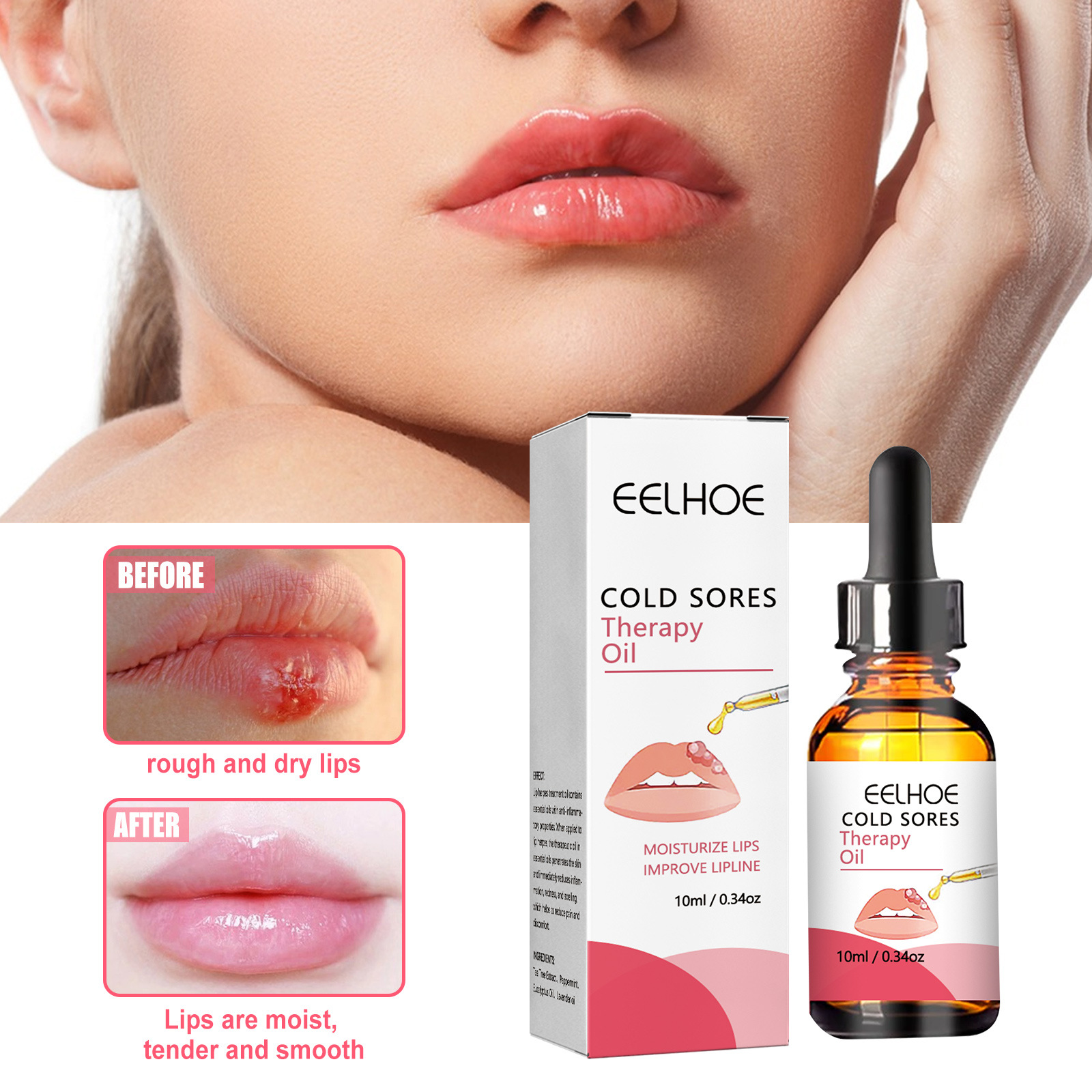 Óleo de tratamento labial hidratante para lábios secos_voghion.com