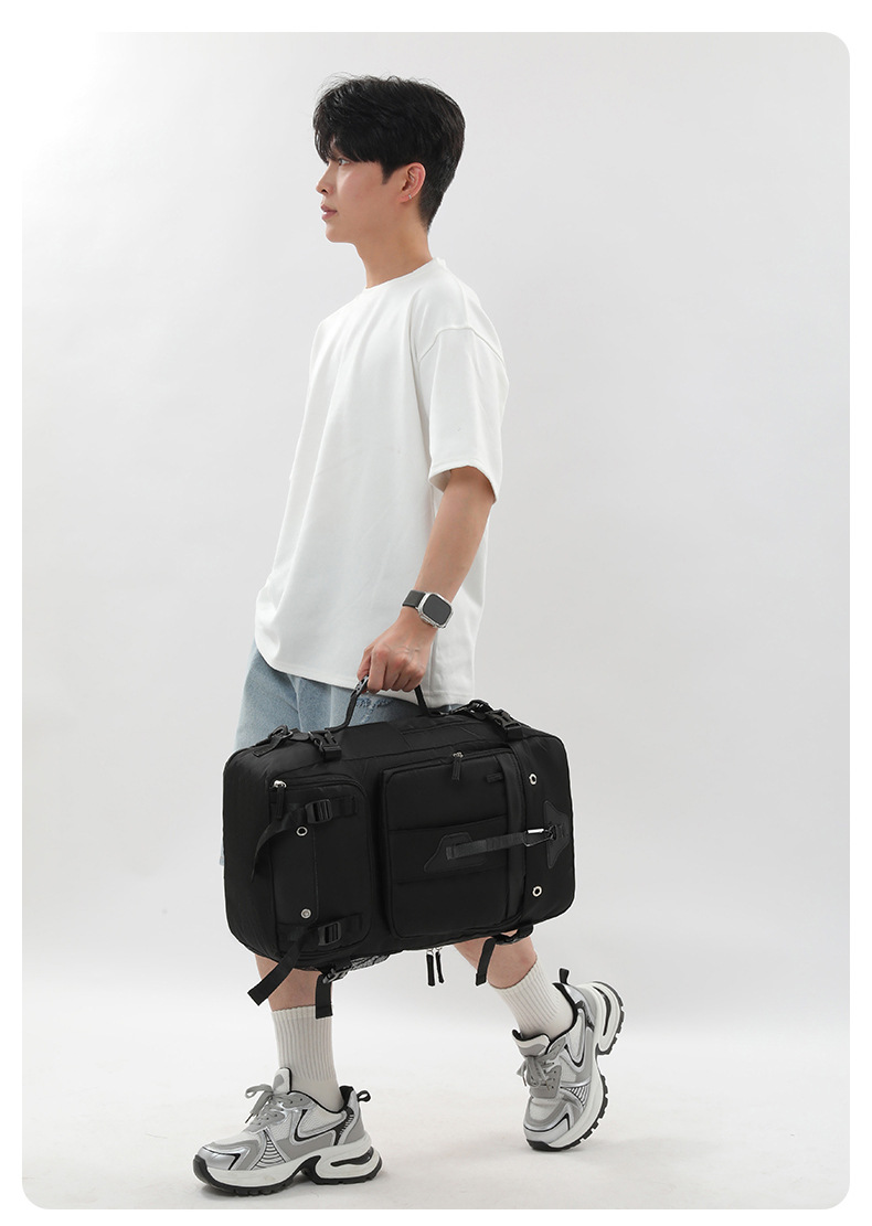 New super large capacity male outdoor expandable travel cabin size backpack travel large luggage bag