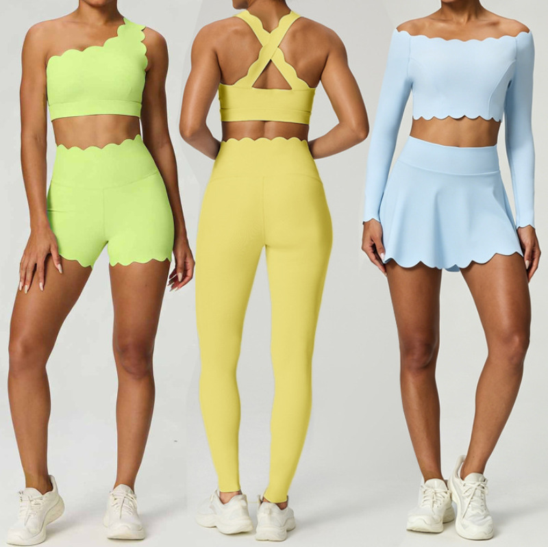 Aliexpress Amazon Tight-Fitting High-Elastic Slimming Yoga Outfit Set Fashionable Versatile Yoga Clothes Women's Fitness Yoga Pants Aliexpress Amazon Tight-Fitting High-Elastic Slimming Yoga Outfit Set Fashionable Versatile Yoga Clothes Women's Fitness Yoga Pants