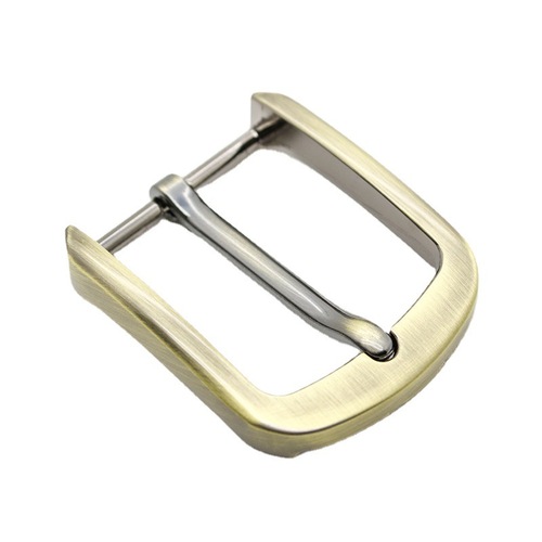Men's retro casual pin style metal belt buckle head manufacturer wholesale 4cm pin buckle high-end pants belt head