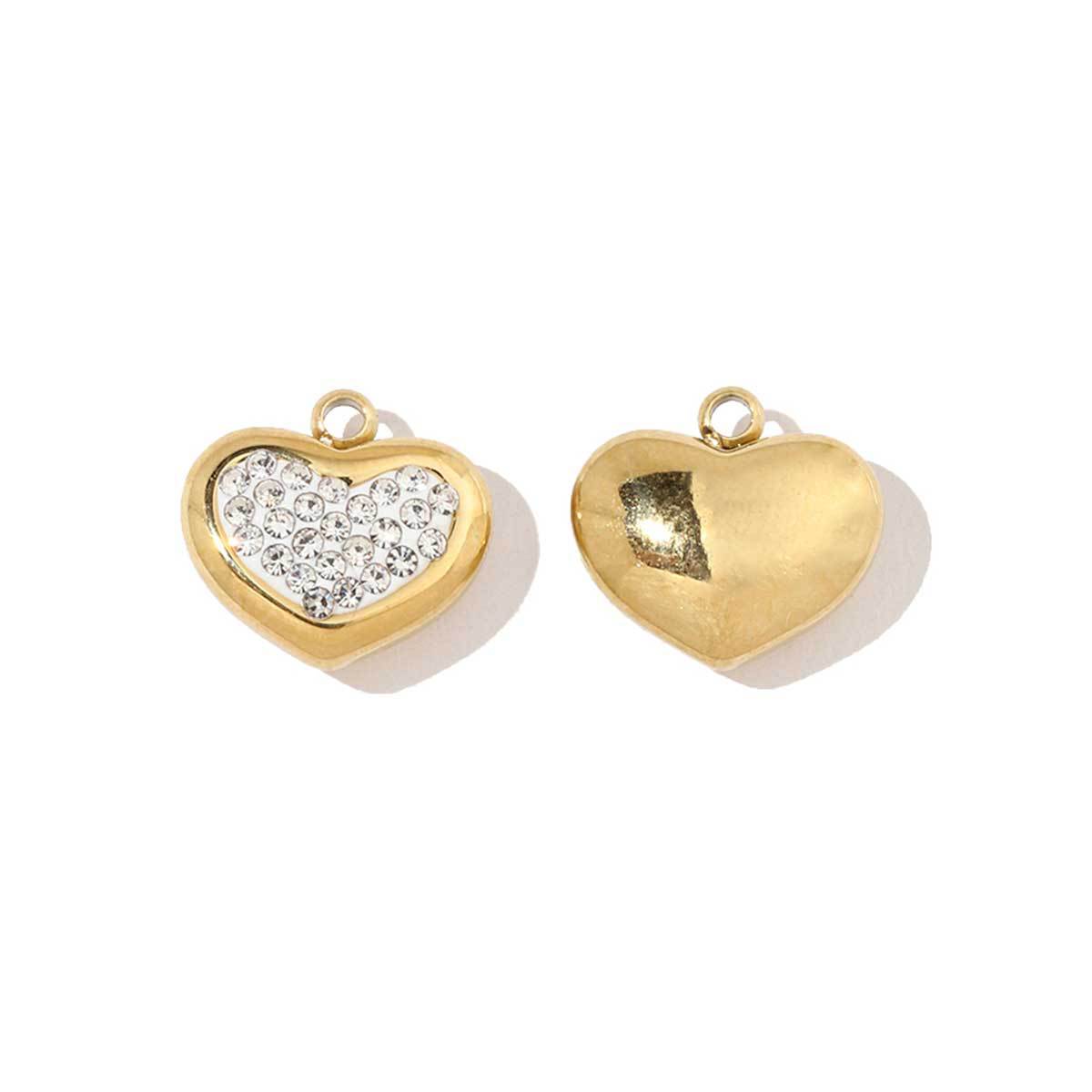 5g Weight Pendant Jewelry Making Type 13*16mm, 14*14mm, 18*18mm Jewelry Making Size DIY Jewelry Accessories Classification 3 PCS/Package Quantity Titanium Steel Material Geometric, Heart Shape Pattern Plating Design Casual, Simple Style, Streetwear Style 3 PCS/Package 13*16mm 14*14mm 18*18mm Titanium Steel Geometric Heart Shape Pendant 16
