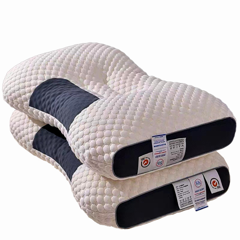 almohada de masaje SPA almohada núcleo de almohada, almohada de tejido no colapso no deformación almohada de columna vertebral cervical para adultos image 6