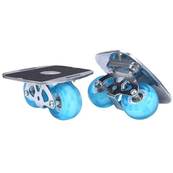 Knife holder silver aluminum plate black sandpaper curved sky blue flash wheel