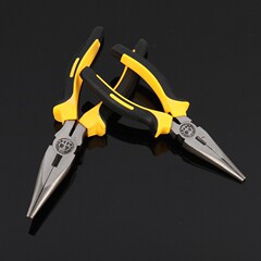 メーカー卸売工業用ワイヤーカッター多機能ペンチ高炭素鋼斜めペンチ6inch 8inch尖ったペンチ