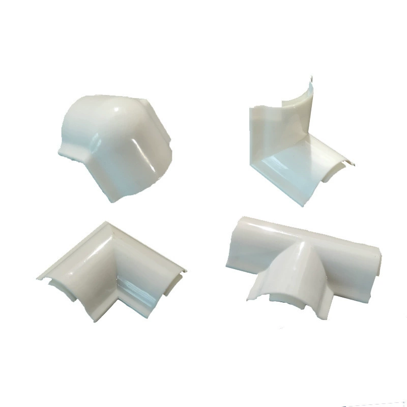 Crooked mounted accessories PVC, invisible decorations