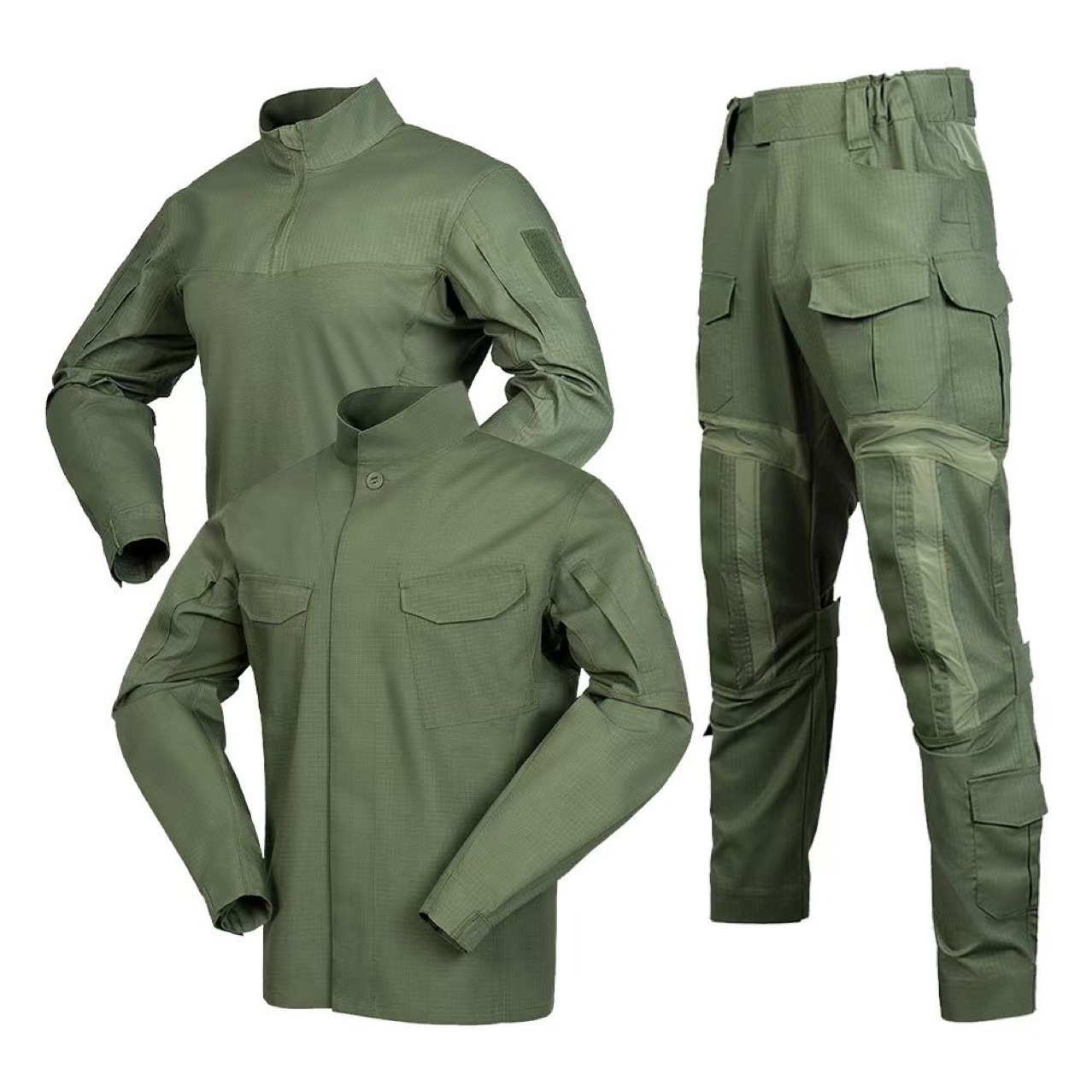 春秋战术服套装AK蛙服三件套防泼水外军户外迷彩作训服训练服批发-阿里巴巴