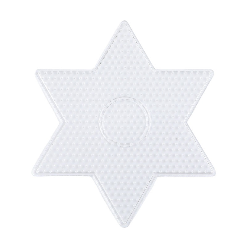 Amazon Venta caliente 5mm pinduodou plantilla hexagonal grande DIY pinduodou plantilla transparente fábrica en stock al por mayor