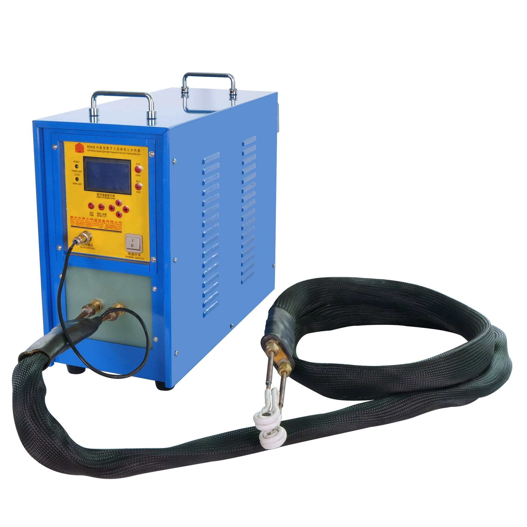 Фабрика гастронома Гуандун KIH-25A Высокочастотная нагревательная машина Отходы резины Деметаллизация Индукционное нагревательное оборудование Высокочастотная закалочная машина