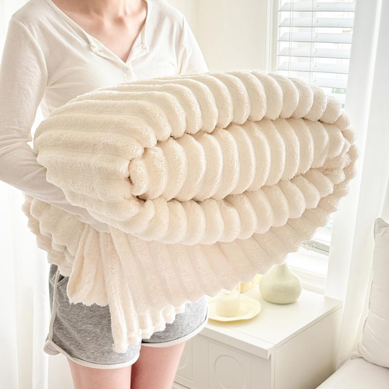 W 62968 Thick Warm Nap Blanket 加厚保暖午睡毯跨境速卖通