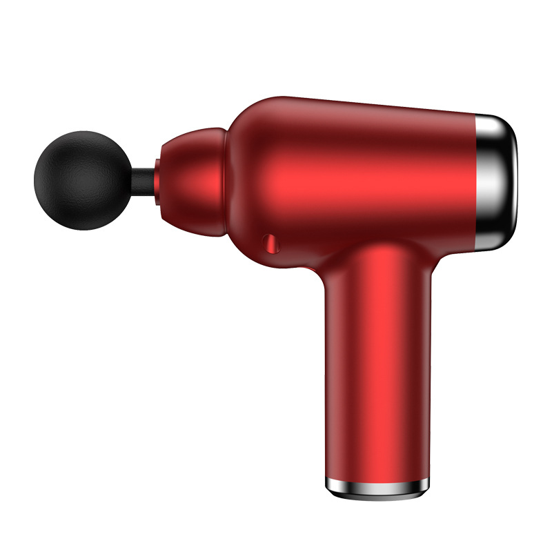 Mini masajeador portátil compacto de frecuencia variable fascia agarrar botón captura cervical USB fascia relajación mini pistola fascia