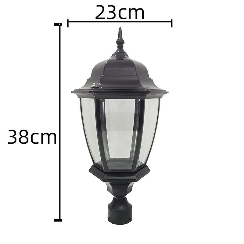 Tipo de conexión eléctrica - 9 pulgadas hexagonal con taza de columna