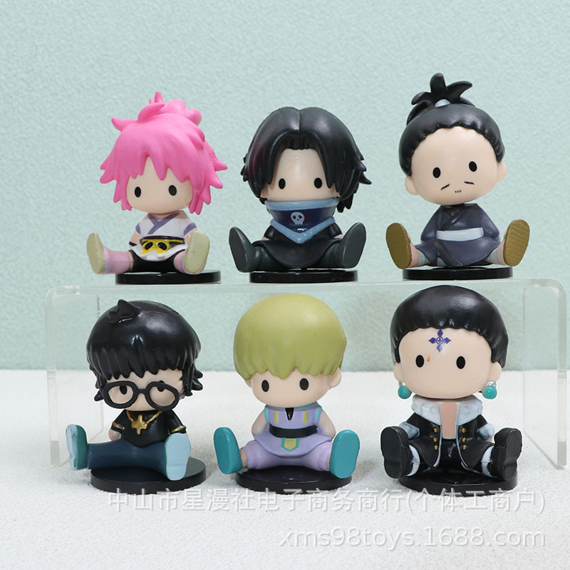 6 2-generation sitting full-time hunter hand-held Doudou Eyes Cool Pull Pickup Leo Toy Doll Model Ornaments