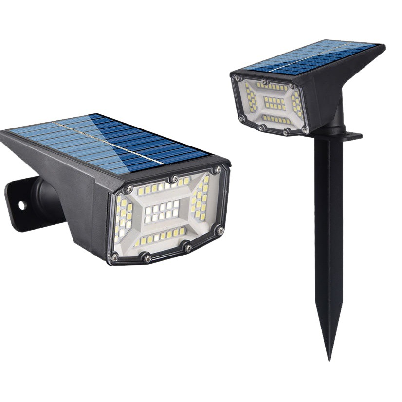 Transfronteriza lámpara solar lámpara de jardín al aire libre LED de alta potencia de luz de inundación hogar al aire libre iluminación lámpara de calle reflector