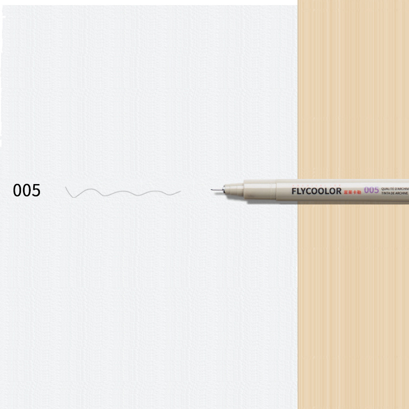 Xiupu aguja pluma impermeable gancho pluma comic cepillo gancho dibujo pintura cepillo diseño papelería suministros traje