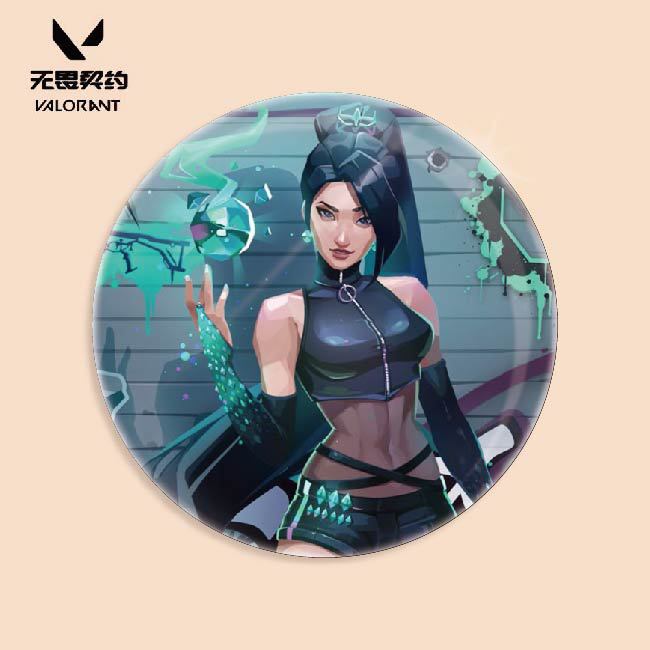 バージバッジ、Valorant、Jiefeng、Mudie、二次元周辺アクセサリー|undefined
