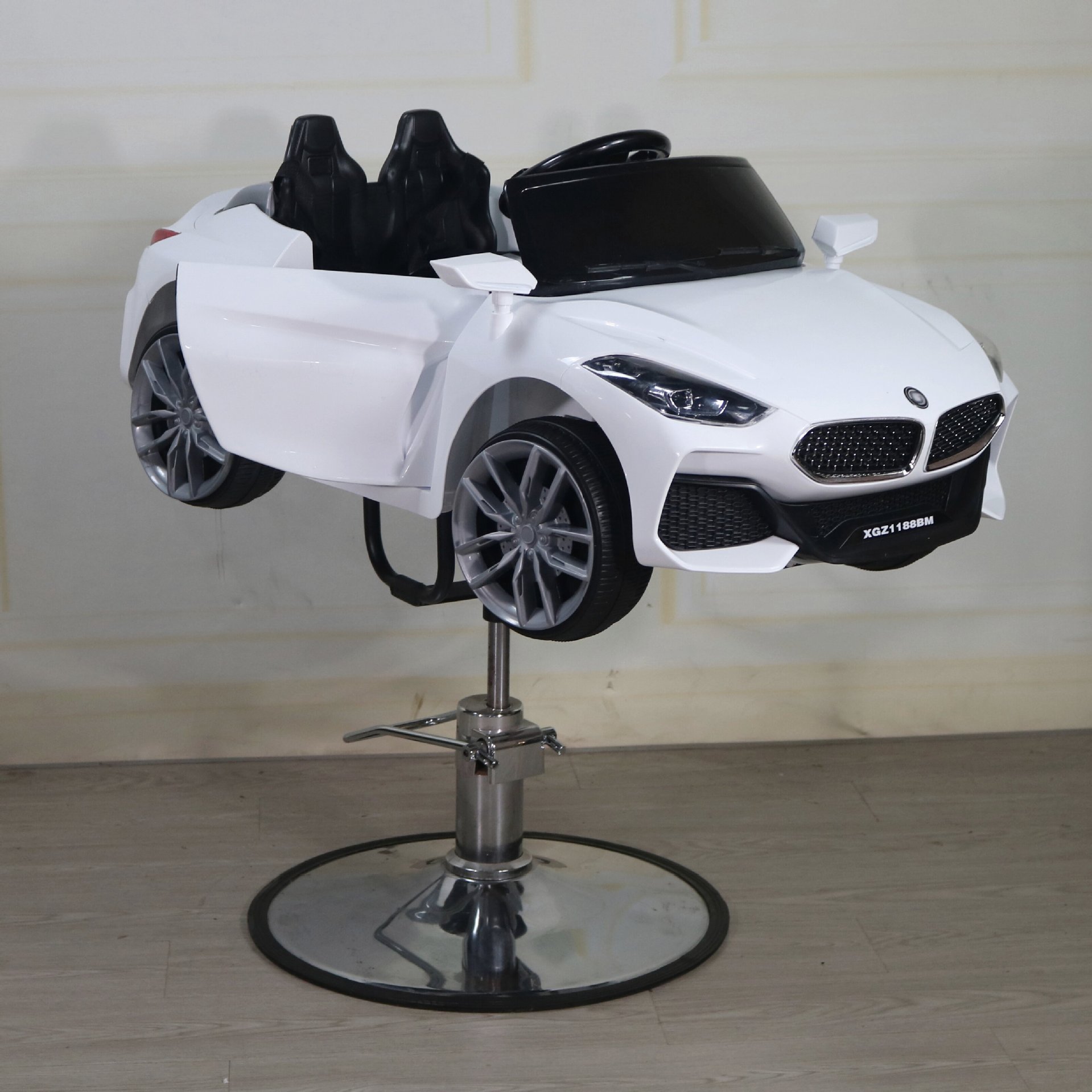 흰색 BMW