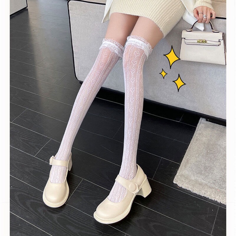 Net stockings summer thin bow yarn side mid-length stockings trend sexy bottoming pants fishnet stockings black silk wholesale Net stockings summer thin bow yarn side mid-length stockings trend sexy bottoming pants fishnet stockings black silk wholesale