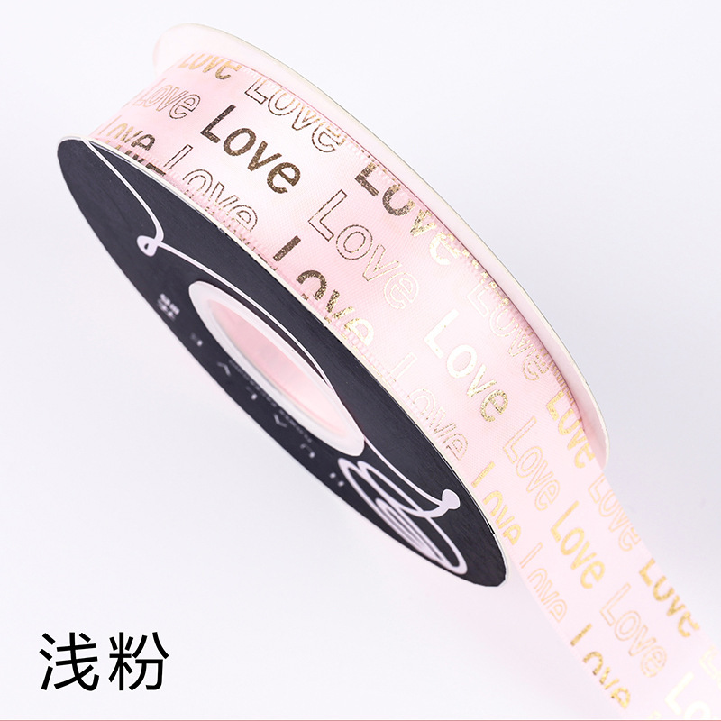 Paquete de cintas de flores como usted estampado caja completa de cintas de poliéster floral al por mayor ramo de flores paquete de cintas de flores paquete de flores 2