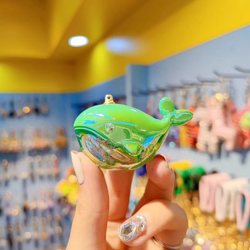 고래 (단일 인형) 녹색